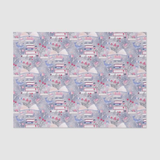 Fairytale Pop Up Book Castle Gray 薄葉紙 (正面)