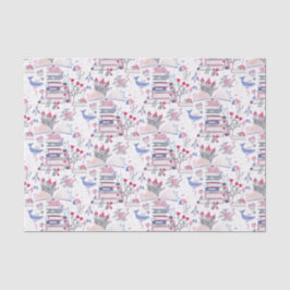 Fairytale Pop Up Book Castle White 薄葉紙