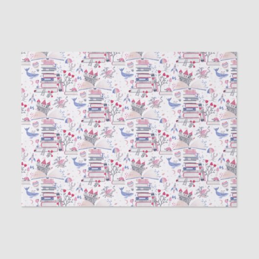 Fairytale Pop Up Book Castle White 薄葉紙 (正面)