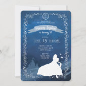 Fairytale Princess Royal Birthday Invitation 招待状 (正面)