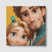 Fairytale Princess Wedding Guest Book Long Golden  ゲストブック (裏面)