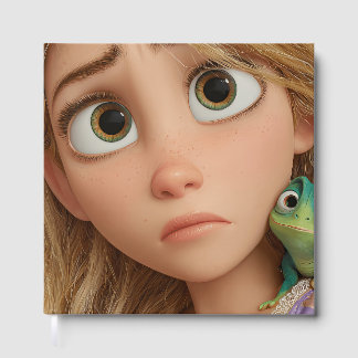 Fairytale Princess Wedding Guest Book Long Golden  ゲストブック