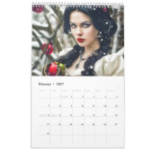 Fairytale Queens – A Year of Enchanted Heroines カレンダー (2月 2027)
