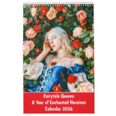 Fairytale Queens – A Year of Enchanted Heroines カレンダー (カバー)