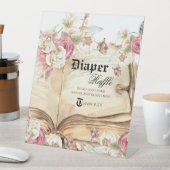 Fairytale Royal Baby Shower Diaper Raffle 台座サイン (インサイチュ)