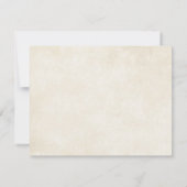 Fairytale RSVP応答カード 出欠カード (裏面)