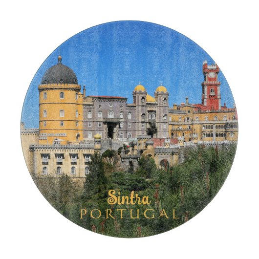 Fairytale Sintra Palace写真，ポルトガル カッティングボード (正面)