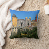 Fairytale Sintra Palace写真,ポルトガル クッション (ブランケット)
