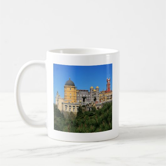 Fairytale Sintra Palace写真，ポルトガル コーヒーマグカップ (左)