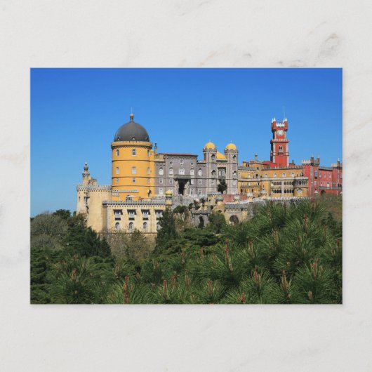 Fairytale Sintra Palace写真,ポルトガル ポストカード (正面)
