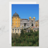 Fairytale Sintra Palace写真，ポルトガル 便箋 (正面/裏面)