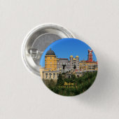 Fairytale Sintra Palace写真，ポルトガル 缶バッジ (正面&裏面)