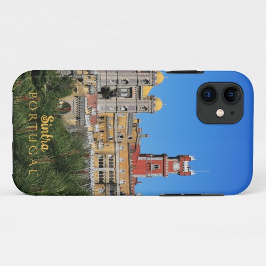 Fairytale Sintra Palace写真，ポルトガル Case-Mate iPhoneケース (裏面(横))