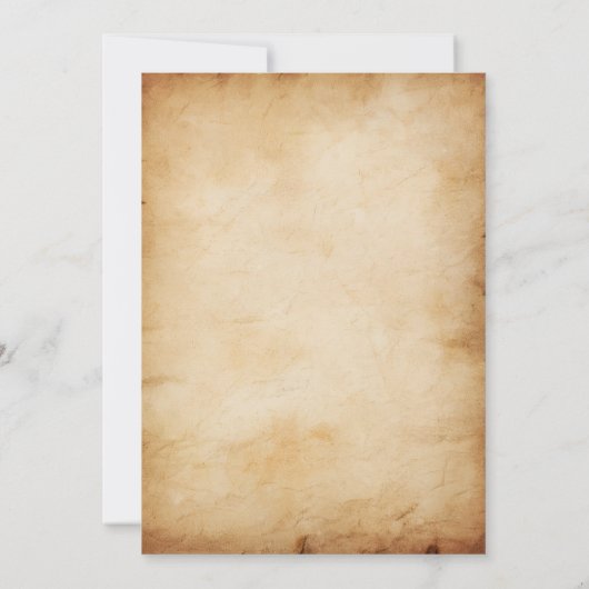 Fairytale Story Book Flower Baby Shower  招待状 (裏面)