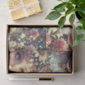 Fairytale Wonderland Alice and Rabbit Decoupage 薄葉紙 (ギフト)