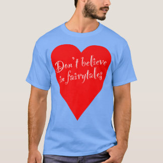 Fairytalesでアイロ信じニックなハート Tシャツ
