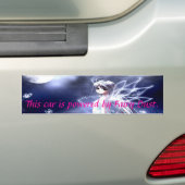 fairytemplateは妖精の塵によって、この車動力を与えられます バンパーステッカー (車上)