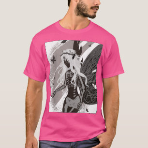 Fairywave Faecoreオカルトゴシックの妖精の暗グランジい Tシャツ