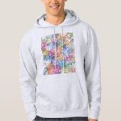 Faisalabad Pakistan City Map パーカ (正面)