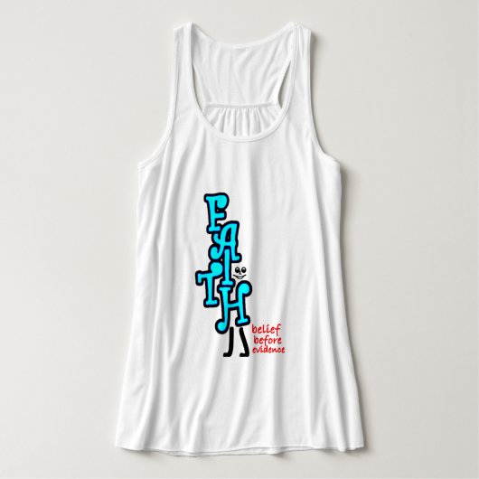 FAITHクリスチャンTシャツ タンクトップ (デザイン正面)