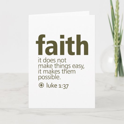 Faith カード (正面)