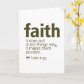 Faith カード (黄色い花)