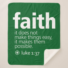 Faith シェルパブランケット