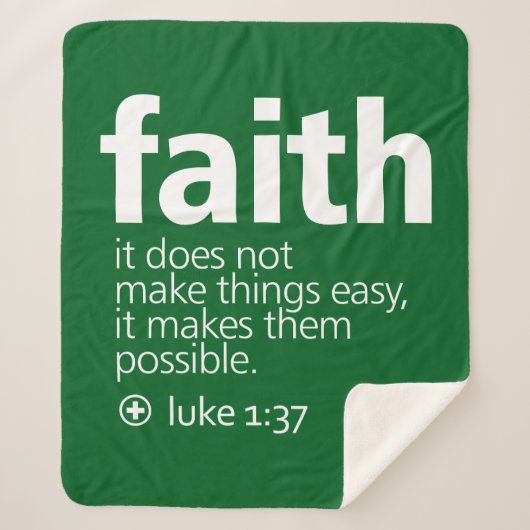 Faith シェルパブランケット (正面)