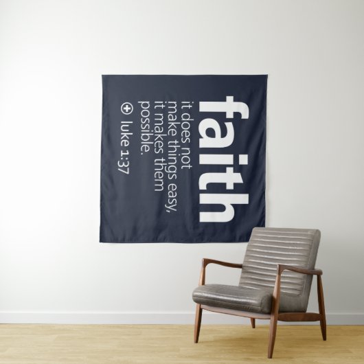 Faith タペストリー (インサイチュ(横))