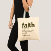 Faith トートバッグ (正面(商品))