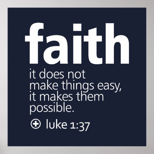 Faith ポスター (正面)