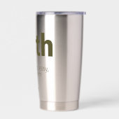 Faith 保温保冷タンブラー (左面)