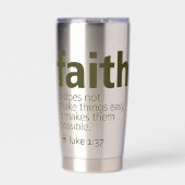 Faith 保温保冷タンブラー (正面)
