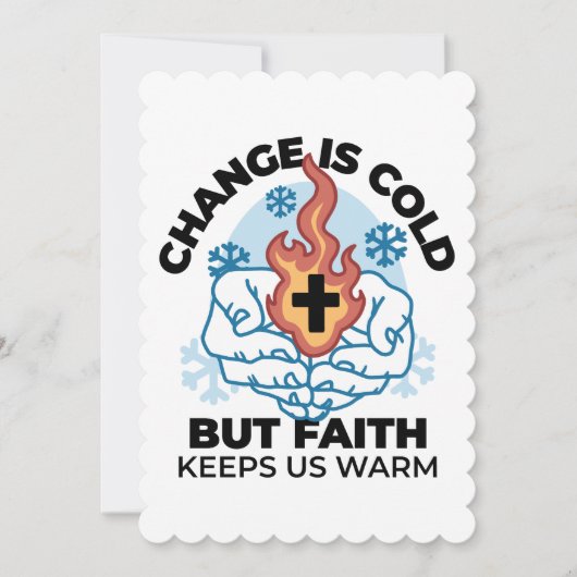 Faith 保 Us Warm - Upifting Winter Artwork (正面)