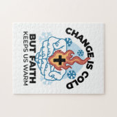 Faith 保 Us Warm - Upifting Winter Artwork ジグソーパズル (横)