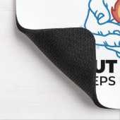 Faith 保 Us Warm - Upifting Winter Artwork マウスパッド (コーナー)