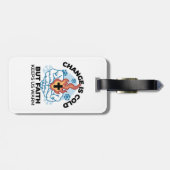 Faith 保 Us Warm - Upifting Winter Artwork ラゲッジタグ (裏面横)