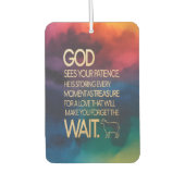 Faith Air Freshener For Christian Singles カーエアーフレッシュナー (正面)