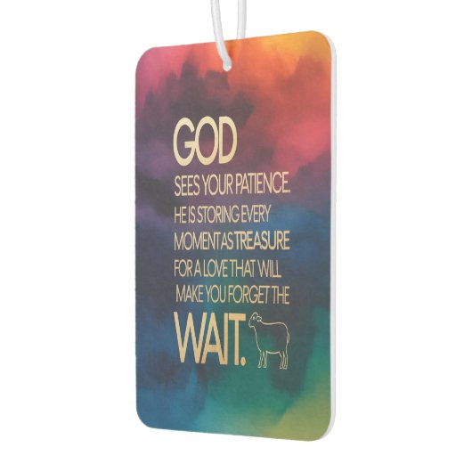 Faith Air Freshener For Christian Singles カーエアーフレッシュナー (左)