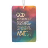 Faith Air Freshener For Christian Singles カーエアーフレッシュナー (裏面)