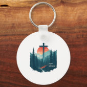 Faith &amp; Fitness Christian - Workout Motivation キーホルダー (正面)