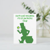 FAITH AND BEGORRA, ST.PATRICKS DAYポストカード ポストカード (スタンド正面)