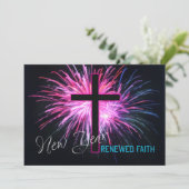 Faith and Fireworks New Year Card カード (スタンド正面)