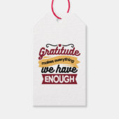 Faith and Gratitude Artwork – Uplifting Christian ギフトタグ (正面)