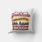 Faith and Gratitude Artwork – Uplifting Christian  クッション (裏面)