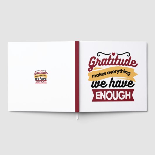 Faith and Gratitude Artwork – Uplifting Christian  ゲストブック (全面)