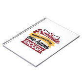 Faith and Gratitude Artwork – Uplifting Christian ノートブック (左側)