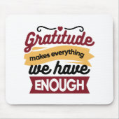 Faith and Gratitude Artwork – Uplifting Christian  マウスパッド (正面)