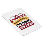 Faith and Gratitude Artwork – Uplifting Christian  マグネット (右側)