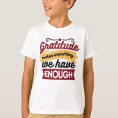 Faith and Gratitude Artwork – Uplifting Christian  Tシャツ (正面)